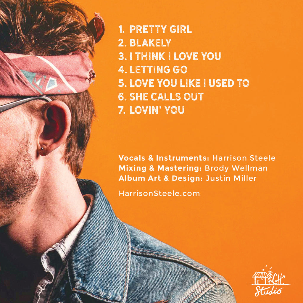 Harrison Steele self-titled debut album (Signed CD)