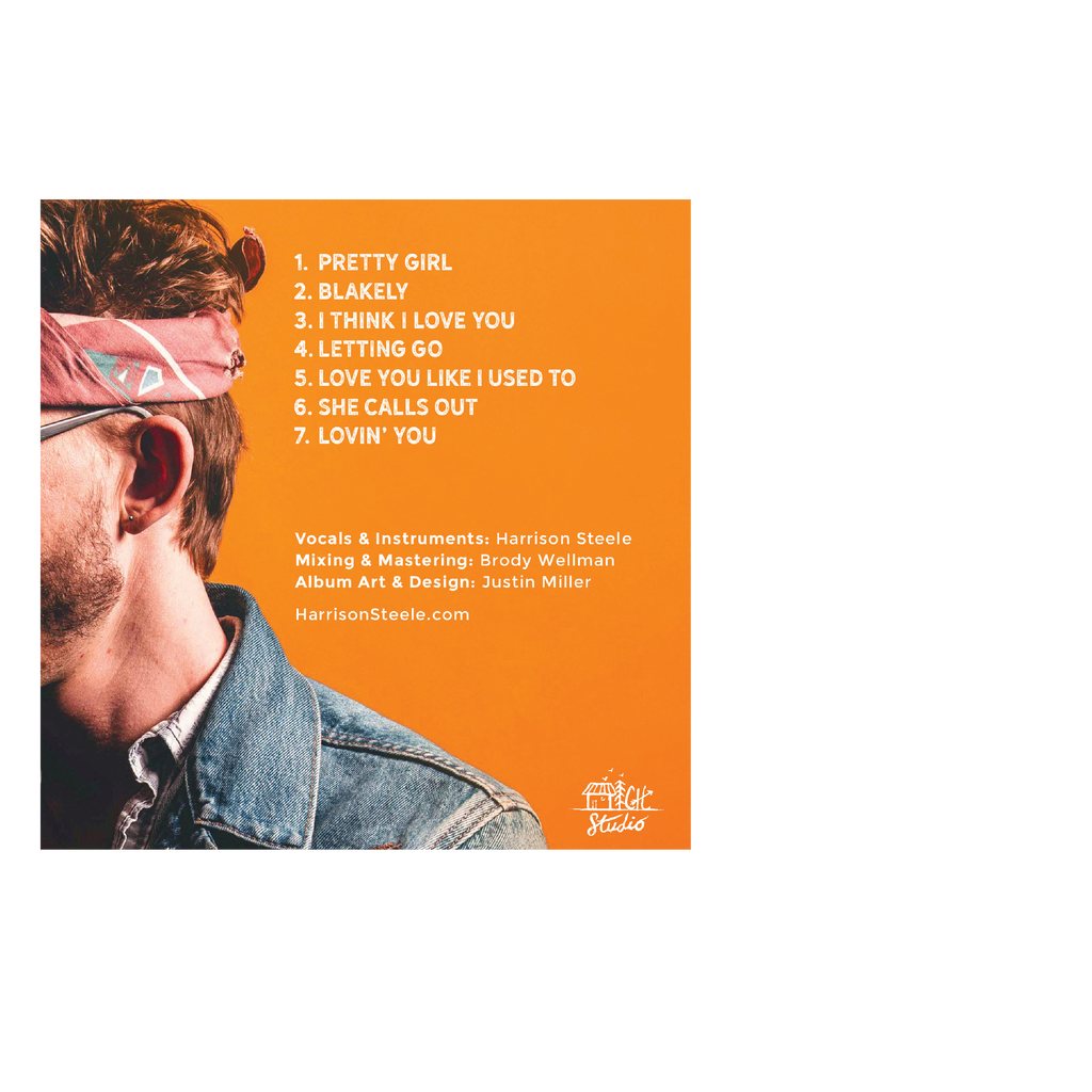 Harrison Steele self-titled debut album (Signed 12" Vinyl)